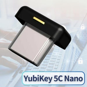 유비코 Yubico 일본 유비키5C나노 YubiKey5C Nano USB C 보안키 2FA FIDO2