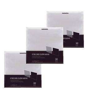 나가오카 LP 레코드 보호 봉투 커버 30매입 3개 JC30LP3P