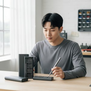Pixellow미지아 WIHA 정밀 드라이버 세트 24종 자석식 다기능 수리 공구 키트무료배송