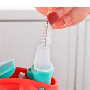 빨대 세척솔 브러쉬 텀블러 세트 아기빨대컵 스트로우 실리콘 전용