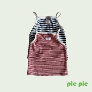 유아 아동 여름 나시티 민소매 티셔츠 컬러 나시 데일리룩 pie 파이 스프링단가라나시