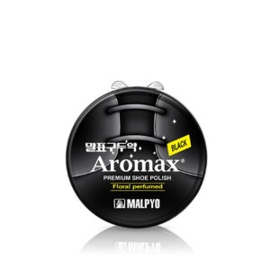 말표 아로맥스 프리미엄 구두약 흑색(40g) 가정용 캔구두약