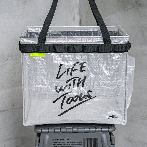 WHATNOT 왓낫 원터치 가방 클리어 다용도 버킷 OBHD0CL A. PVC