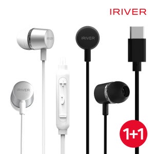 1+1 아이리버 C타입 유선이어폰 BVC-300C