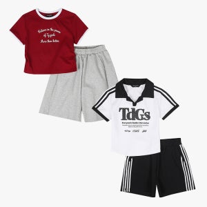 [더데이걸]N도착 트랙카라티 셋업 TGMS26302+ 버뮤다링거티 셋업 TGMS26301
