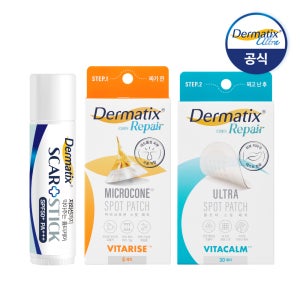 [기간한정특가] [공식몰] 더마틱스 스카플러스스틱(5g),1개 + 마이크로콘 스팟 패치 + 울트라 스팟패치