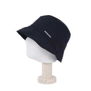 깃털모자 어썸 스트링 벙거지 바스락 버킷햇 휴대가편한 가벼운 모자 검정색