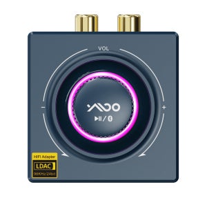 원미 1Mii 하이파이 다이얼 타입 블루투스 무선 오디오 리시버 수신기 YMOO B06T3+, LDAC aptX LL HD 코덱 지원