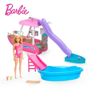 [BARBIE] 바비 드림 보트 데일리 풀장 바비인형 세트