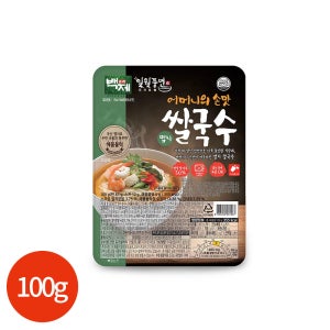 백제 멸치 쌀국수 100g x 10개