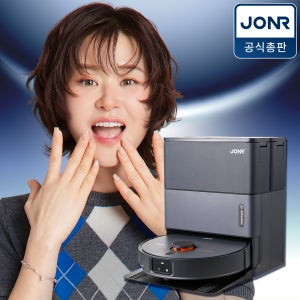 JONR 존알 로봇청소기 올인원 자동세척 건조 스테이션 최강희청소기 X1 MAX, 블랙
