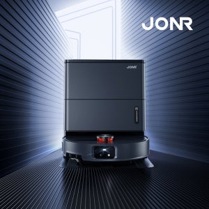 JONR 존알 로봇청소기 올인원 자동세척 열풍건조 X1 MAX, 블랙