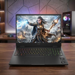 HP 라이젠7 RTX5060 오멘 16-ap0074AX DDR5 64GB Gen4 2TB OS미포함 고사양 게이밍 노트북