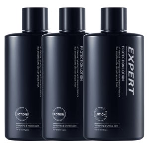 피엘디크 엑스퍼트 프로텍션 남성 로션 대용량 미백 주름개선 남자 화장품 200ml, 3개