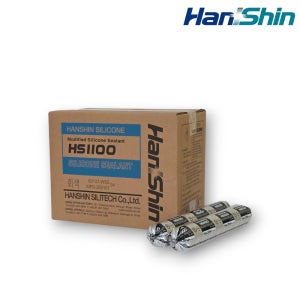 변성 실리콘 한신 HS1100 소세지 우레탄 페인트 도장 백색 회색 박스 20개입