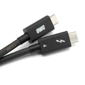 OWC Thunderbolt 4 썬더볼트 USB4 40G 2M CABLE 케이블 100W지원