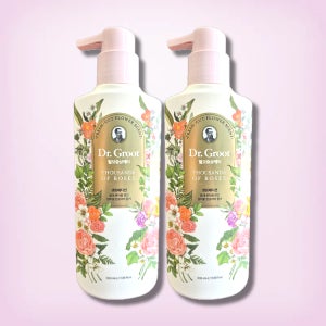 리엔 닥터그루트 생화에디션 샴푸 로즈향, 330ml, 2개