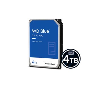 WD BLUE 4TB HDD 3.5인치 하드디스크 (WD40EZZX) (SATA3 5400rpm 128MB CMR)