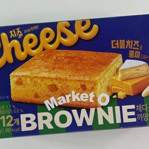 [오리온] 마켓오 브라우니 체다 & 까망베르 맛 12개입