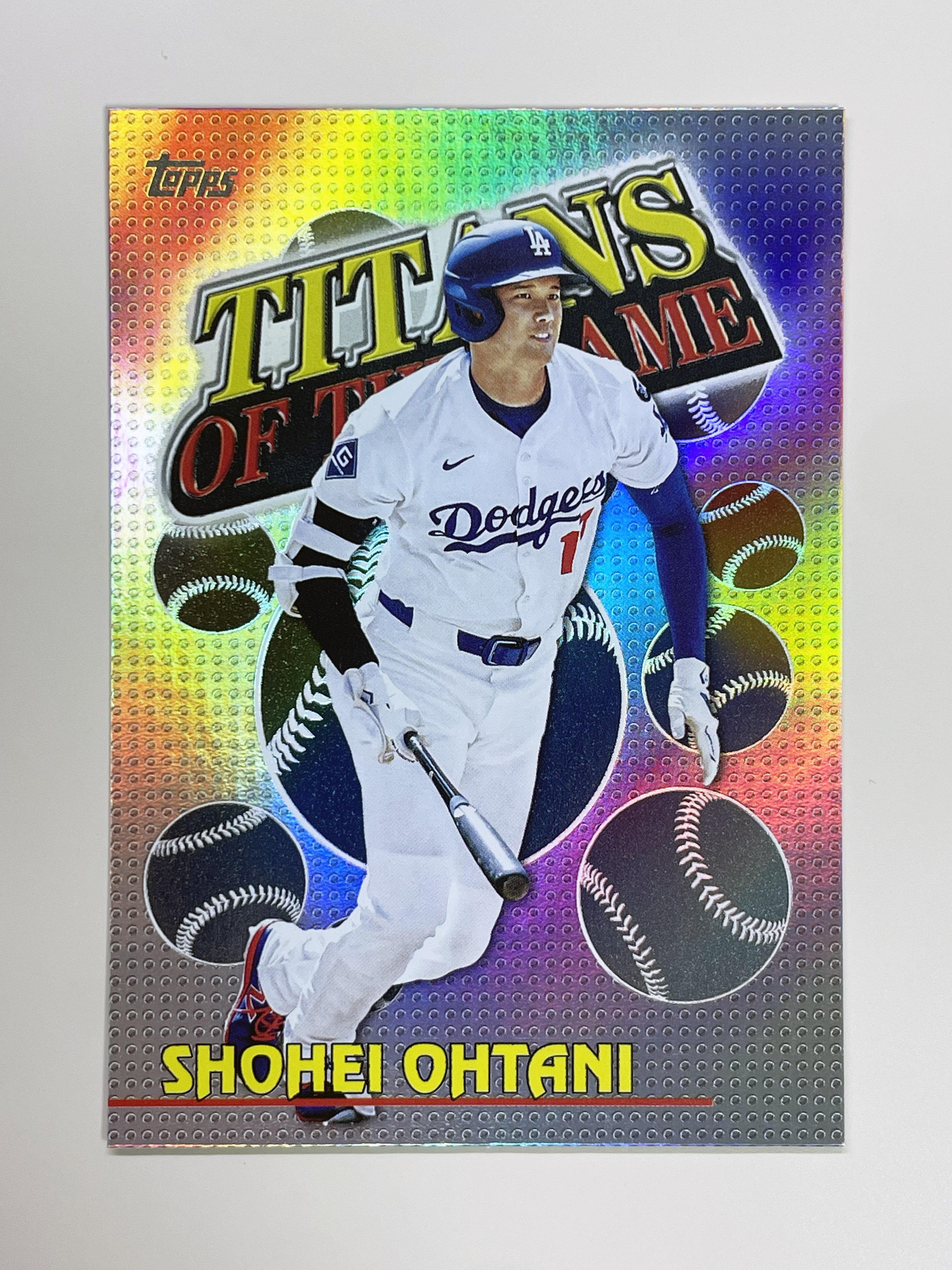 26 Topps Titans of the Game TOG-1 오타니 쇼헤이