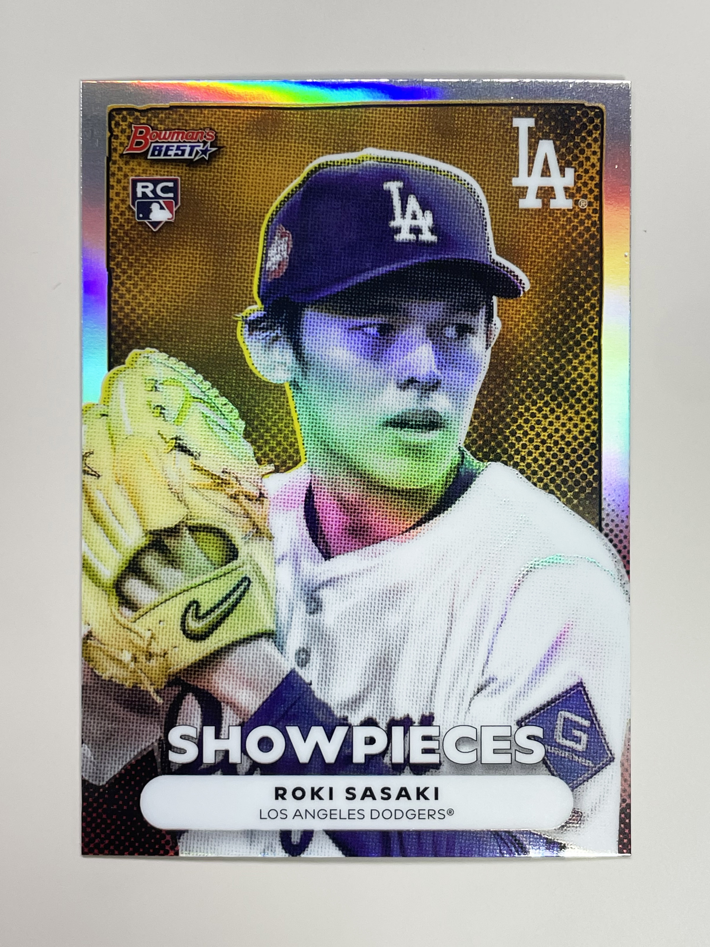 25 Bowman’s Best Showpieces Refractor RC 사사키 로키