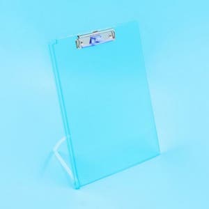 투명 a4 클립 보드 데스크 스탠딩 클립 보드 작업용 문서