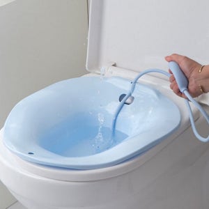 변기형 좌욕 대야 휴대용 좌욕기 가정용 산모 버블 산후