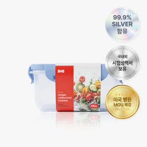데일리앤쿡 프레실버 미국병원 반찬통 530ml, 1개