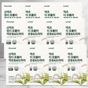 6+6 바움엘 삼백초 85% 멀티포뮬러 효능 추출물 600mg 60정, 12개
