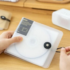 미디어 cd 보관함 컴팩트 dvd 보관함 휴대용 케이스