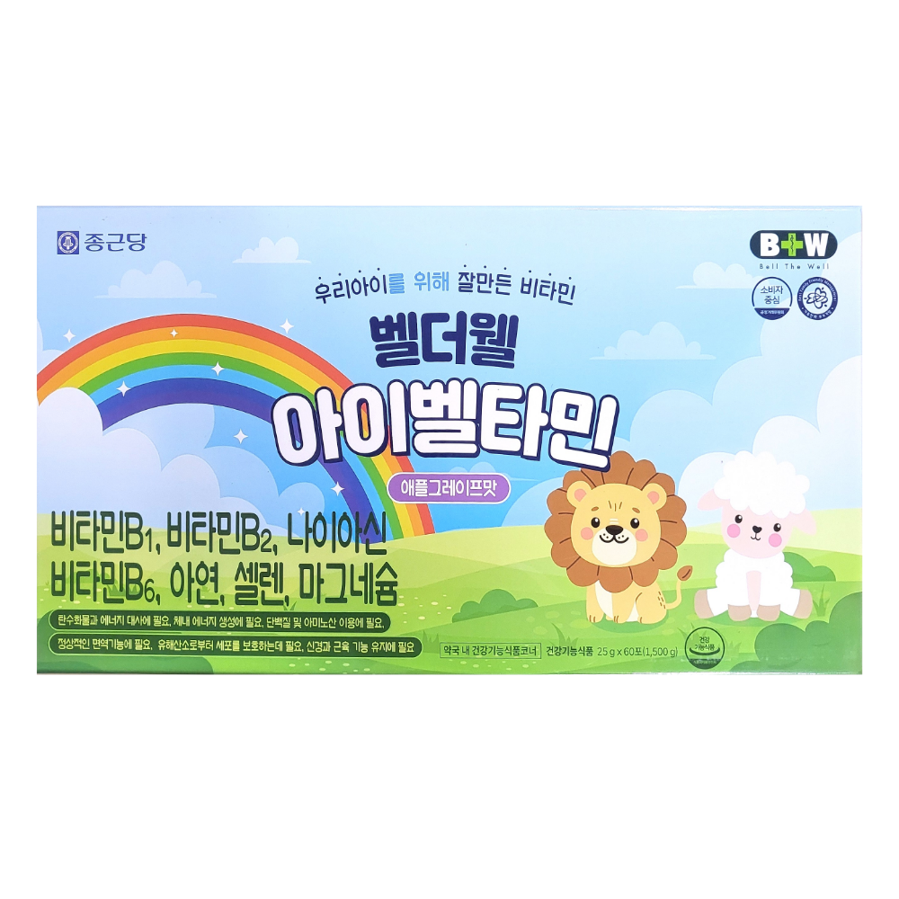 종근당 벨더웰 아이벨타민 60포