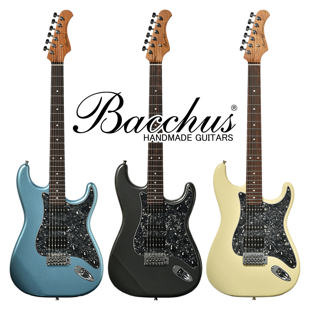 Pearl 바커스 BST-2-RSM/M BPPG GUN-M 블랙 펄 에디션 한정판 일렉 기타
