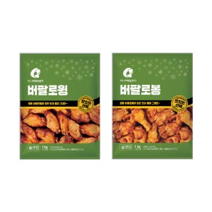 마니커에프앤지 버팔로윙 1kg + 버팔로봉 1kg