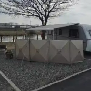 캠핑 타프 윈드스크린 대형 접이식 야외 피크닉 방풍판 심플 야외 접이식 바람막이