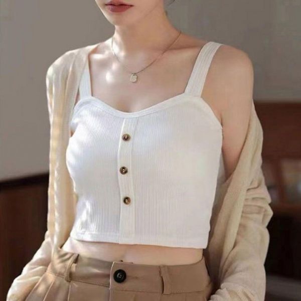 ์ฌ์ฑ ์บก ์ผ์ฒดํ ๋ฒํผ ํฌ์ธํธ ๊ณจ์ง ํธ์ํ ํฌ๋กญ ๋์ ์คํฌ์ธ ๋ธ๋ผ ์๊ฐ๋ณต ์ฌ์ ๋ฏผ์๋งค
