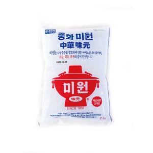태신푸드 대상 중화미원 핵산 복합 조미료 중화요리 호박산 업소용 대용량 2kg, 6개