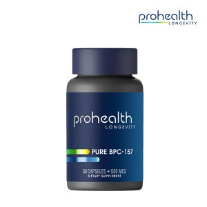 프로헬스 퓨어 BPC-157 - 500 mcg 유산균 60캡슐(PH703)