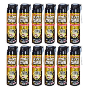 컴배트 맥스 에어졸 바퀴용 500ml X12개