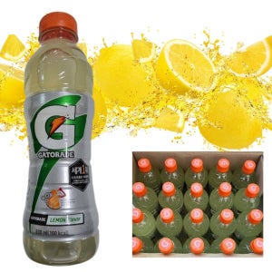 게토레이 레몬 600ml x 20pet 스포츠 이온 음료 수분보충