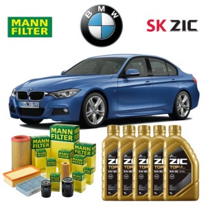 BMW 330e 엔진오일세트 F30 (B48) 만필터 지크합성유