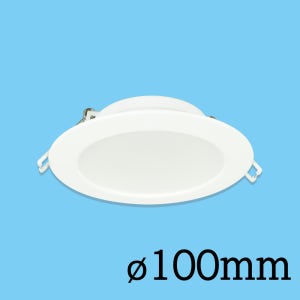 (4인치) 오스람 LED 다운라이트 매립등 슬림 플리커프리 100mm, 10W, 주광색