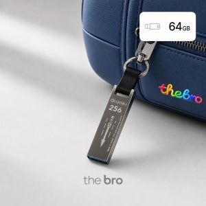 굿포유 G390 USB 3.0 메탈 키링 USB메모리 각인 생활방수 64GB