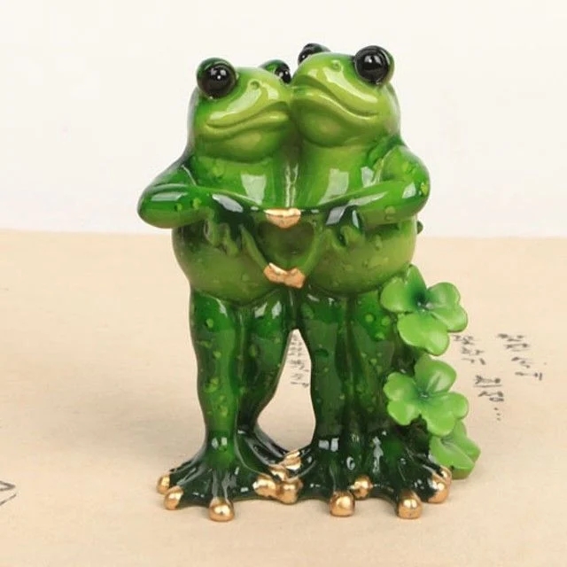 인형1개 집들이선물 개구리소품 마이클잭슨 우드 대용량 선물세트 결혼식 꾸미기 실내 화장실