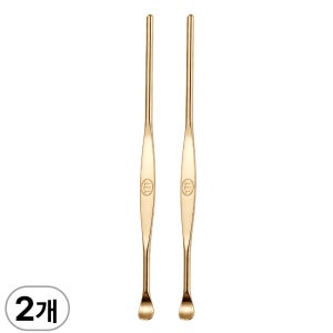 쓰리세븐 777 골드 귀이게 (E-441G-2개) 고급형 스테인리스 귀후비개