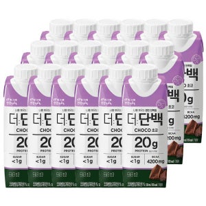프로틴 드링크 초코맛, 250ml, 18개