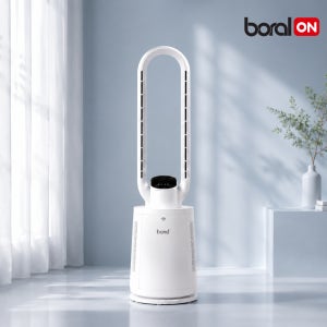 보랄 날개없는 선풍기 BLDC 리모컨 저소음 타워형 타워팬 BR-ND880BLF