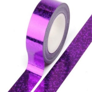 공예용 반짝이 테이프 홀로그램 펄 테이프 데코 문구류