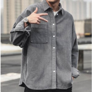 남자 코듀로이 골덴 셔츠 남방 겨울 데일리 긴팔