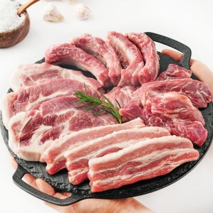 국내산 냉장 삼겹살 목살 1kg 오겹살 한돈 등갈비 항정살