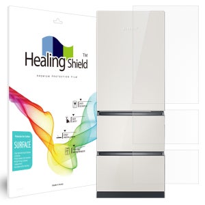 위니아 딤채 김치 냉장고 스탠드형 330L 3도어 JDT33GLPIES 무광 외부보호필름 세트